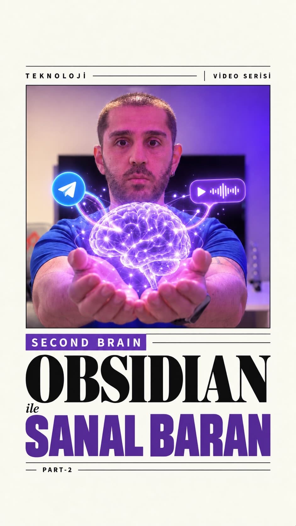 Obsidian Second Brain: Automating Data Entry with a Telegram Bot and Whisper